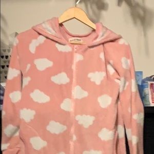 Child pink cloud onesie